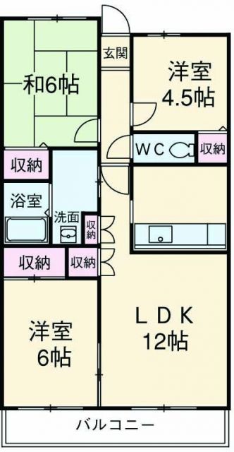 グランドゥールレジデンス田園の間取り写真