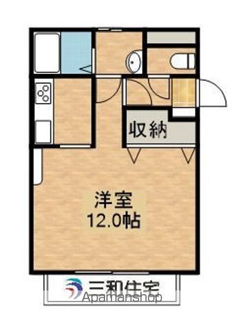 ツインヒルIの間取り写真