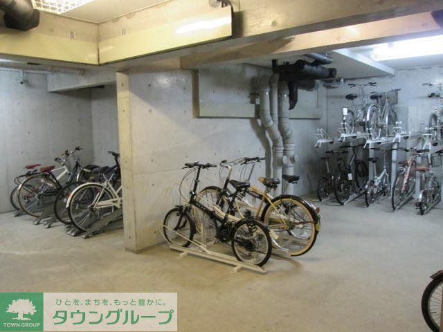 眺望　駐輪場