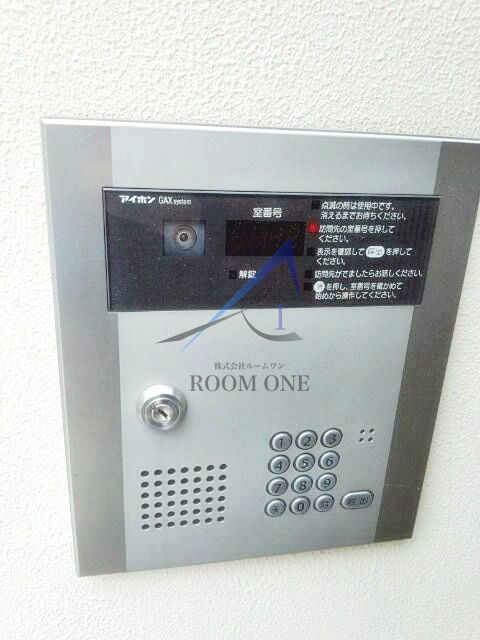 セキュリティ　オートロックです。