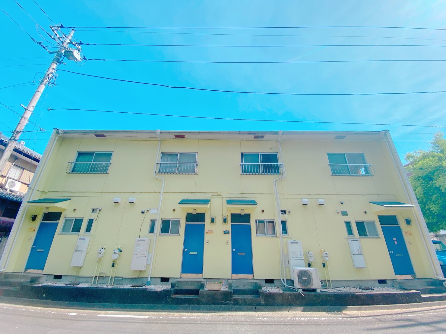 建物外観　現地集合ご案内OKです♪!(^^)!