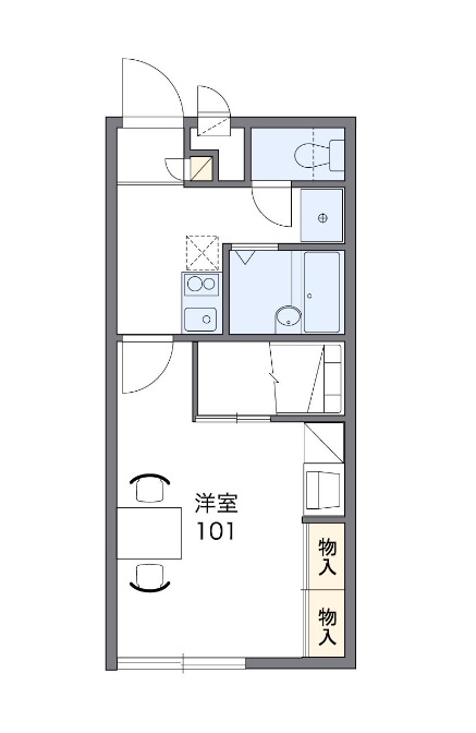 パサニアの間取り