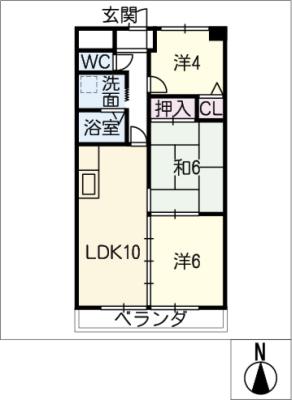 イゾラグランデの間取り