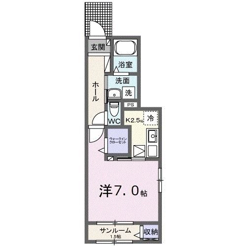 Ｙ’ｓ　ミニョンの間取り