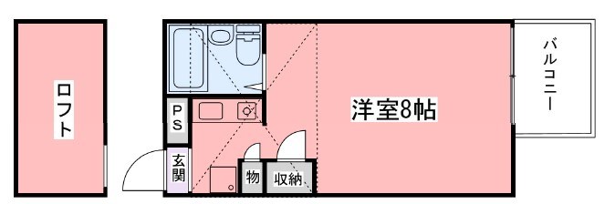 姫路市東延末のマンションの間取り