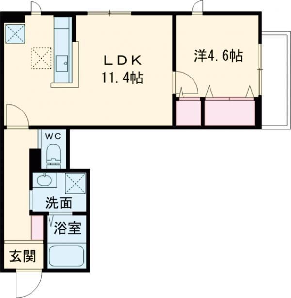 【グランドシャトー成城の間取り】