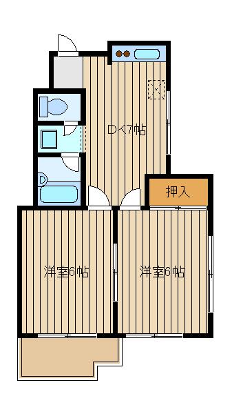 クレア新桜台の間取り