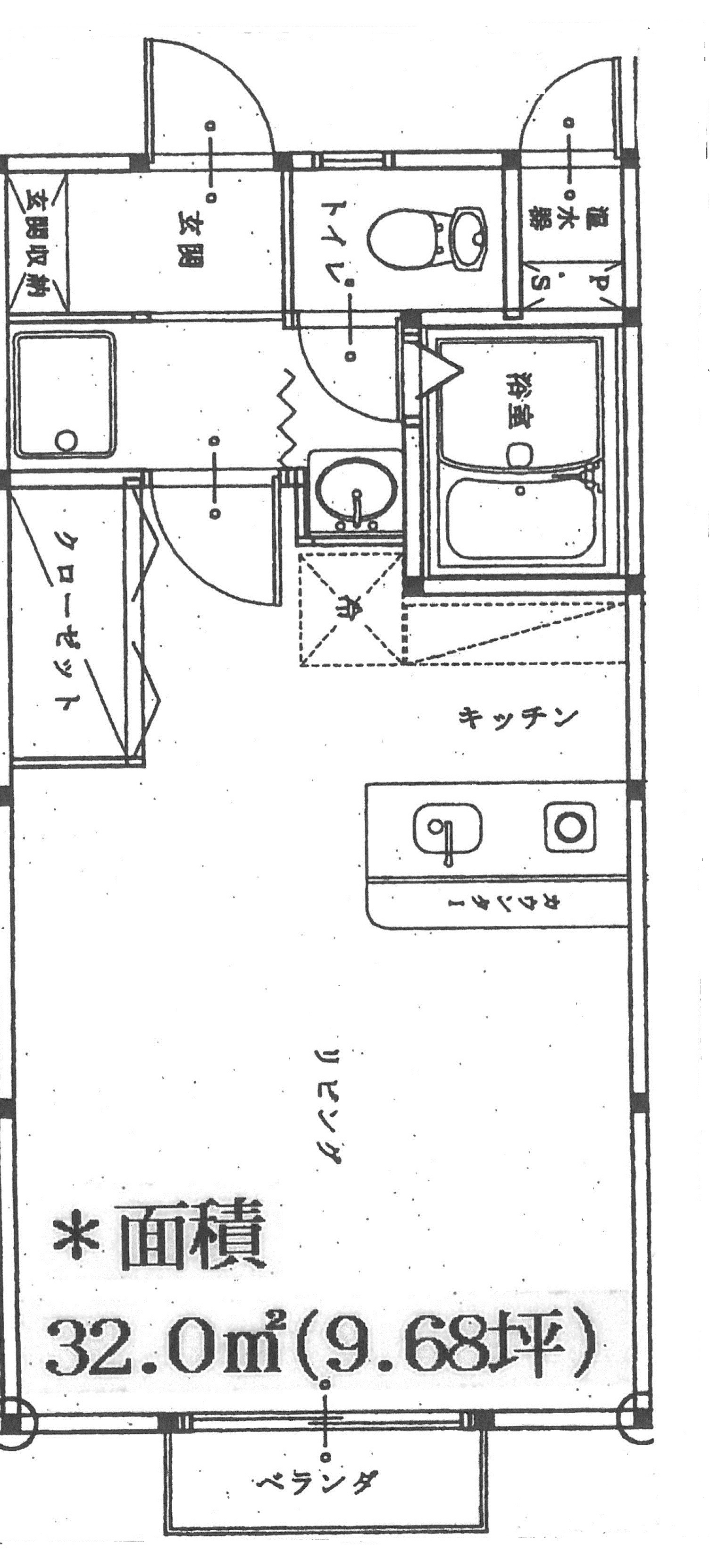 ウッディハイツの間取り