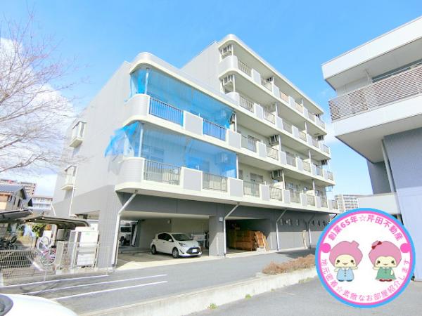 長野市大字栗田のマンションの建物外観