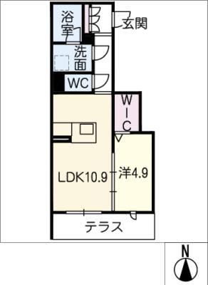 【ピーノ　ピアヌーラ　ドゥーエの間取り】