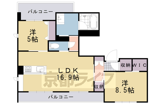 ララ・マノンの間取り