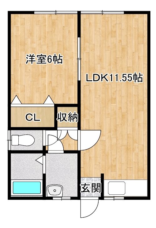 （仮）栗田新築の間取り