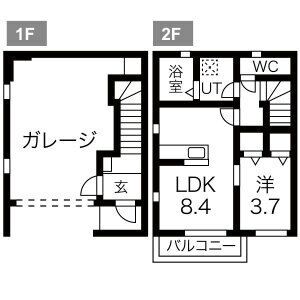 Port Garageの間取り