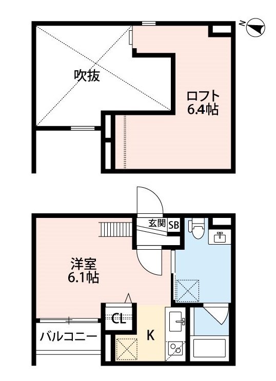 ボヌールの間取り