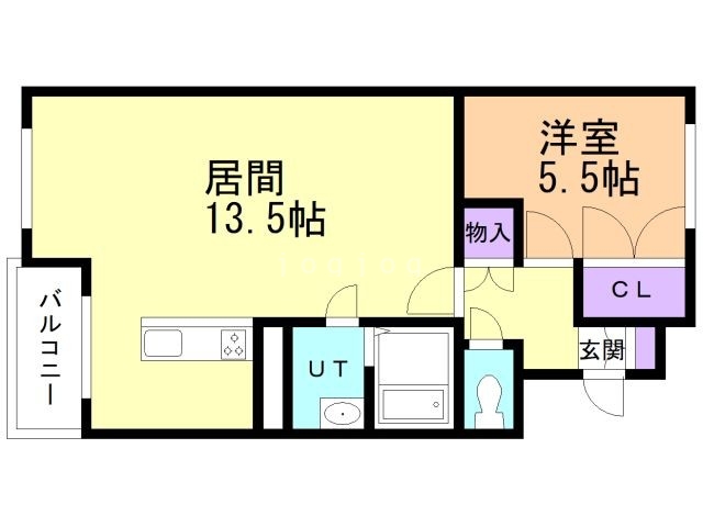 第２日新マンションの間取り