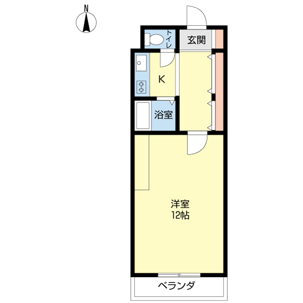 伸栄マンションの間取り