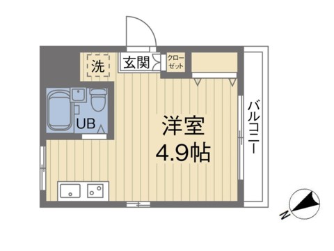 【メゾン・ド・エストラードの間取り】