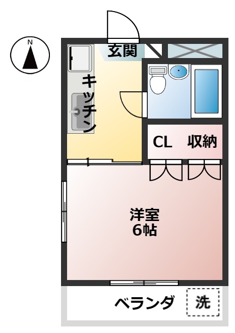 ブランシュ富士の間取り