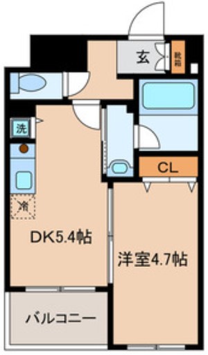 マルメゾン浅草橋の間取り