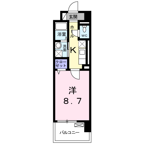 アルカディアコートの間取り