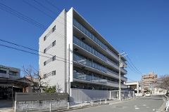 吹田市山田東のマンションの建物外観