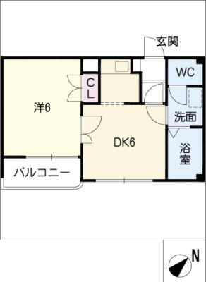 ＡＲＣＵＳ南台の間取り