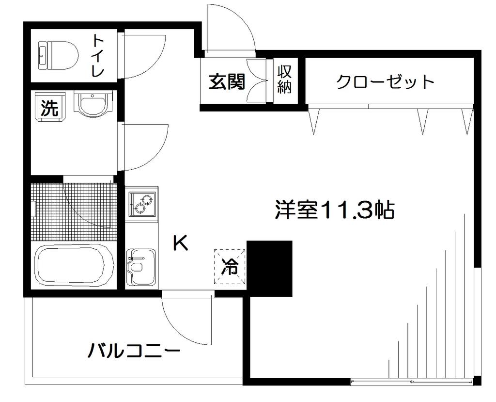 ビーヴァリー北の間取り