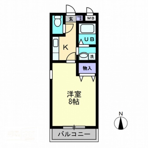 クレール・オゴの間取り