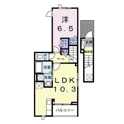 【ヒカルサ豊橋牟呂水神の間取り】