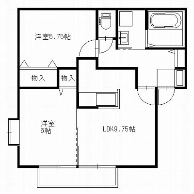 ソレアード・セレーサ　Ｅの間取り