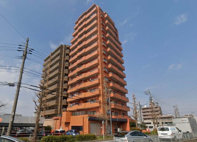 ライオンズマンション小幡城下1201号室の建物外観