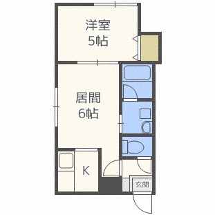 Ｆｅｌｉｃｅ桑園駅前の間取り