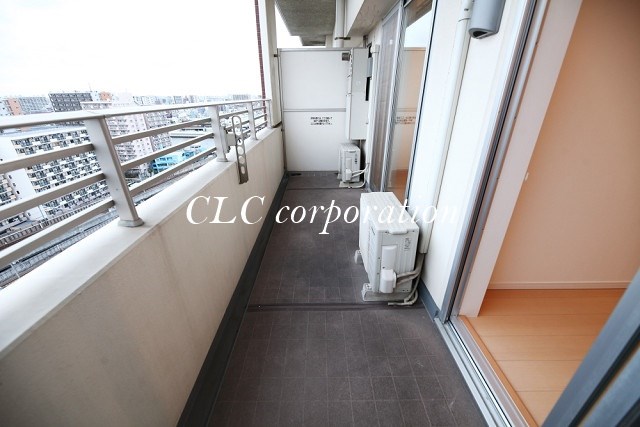 バルコニー　南向き