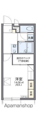 レオパレス大輝の間取り写真