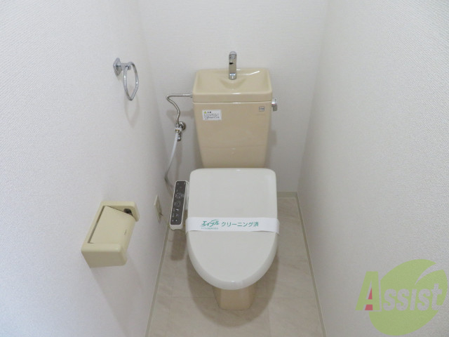 トイレ　トイレにはウォシュレットが付いているので、嬉しいですね。