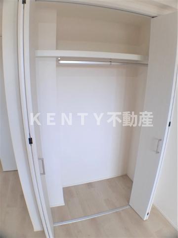 収納　大きなスペースがあり、収納には困りません