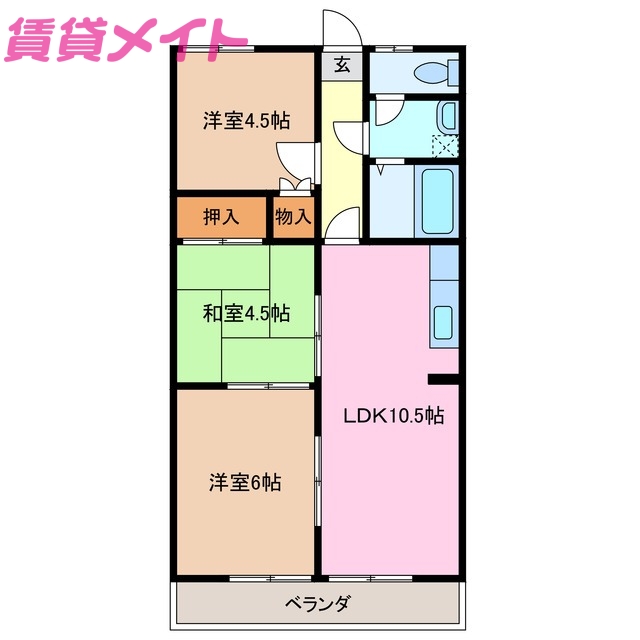 Briseの間取り写真