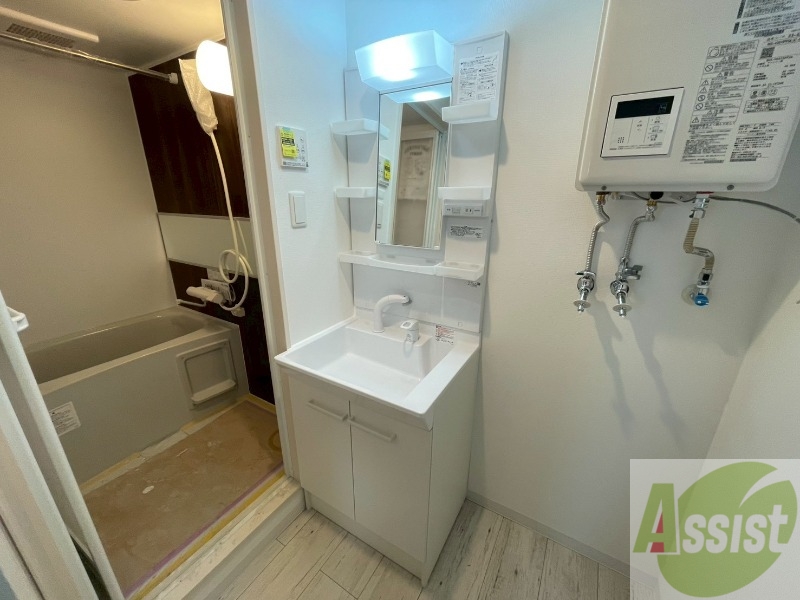 洗面設備　シャンプードレッサーで身支度もラクラクです！