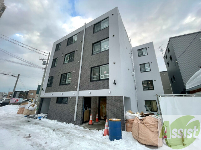 建物外観　札幌市西区発寒三条「ラフィーネ発寒南III」