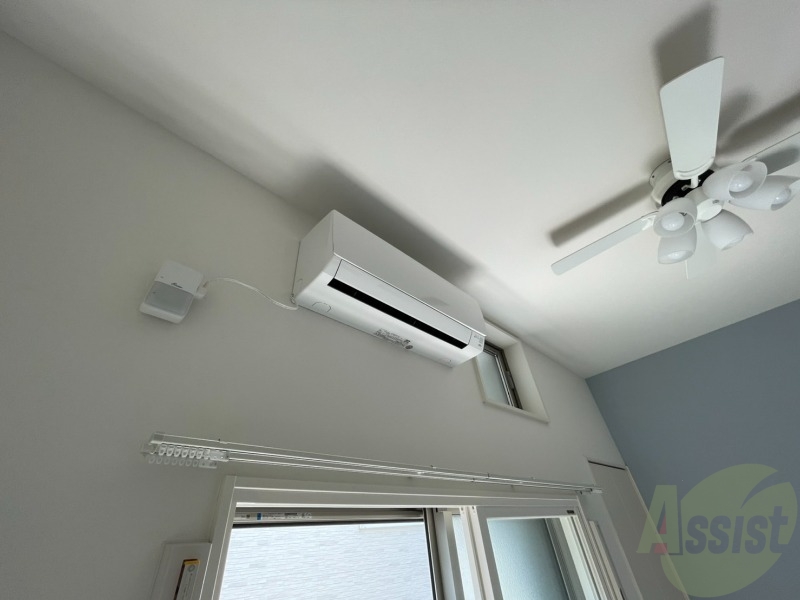 その他設備　エアコンが付いているので夏も冬も快適ですね～