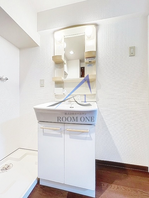 洗面設備　洗面台です。