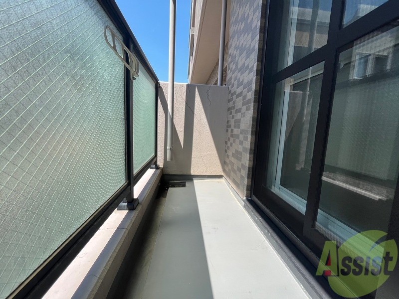 バルコニー　バルコニーです。天気の良い日には外干しができます！