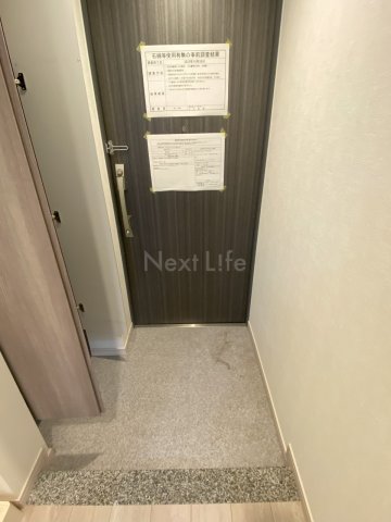 玄関　エヌステージツキミノ