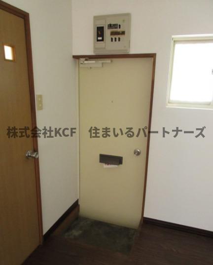 玄関　明るい玄関です