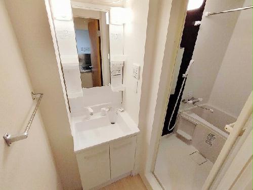 洗面設備　現況を優先