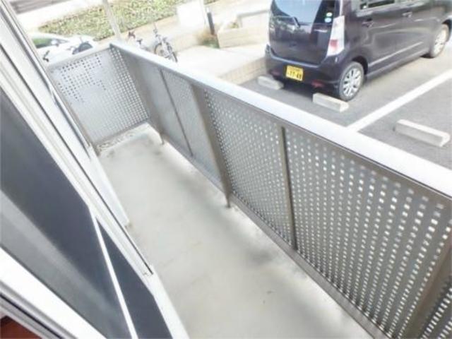 バルコニー　南向きでお洗濯もバッチリ