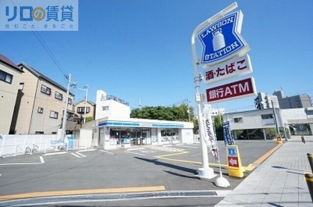 コンビニ　ローソン東淡路五丁目店（コンビニ）まで308m