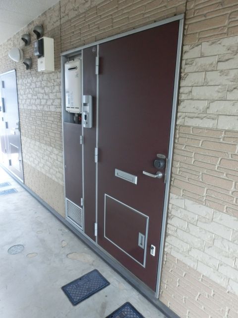 セキュリティ　来訪者のわかるモニターホンです