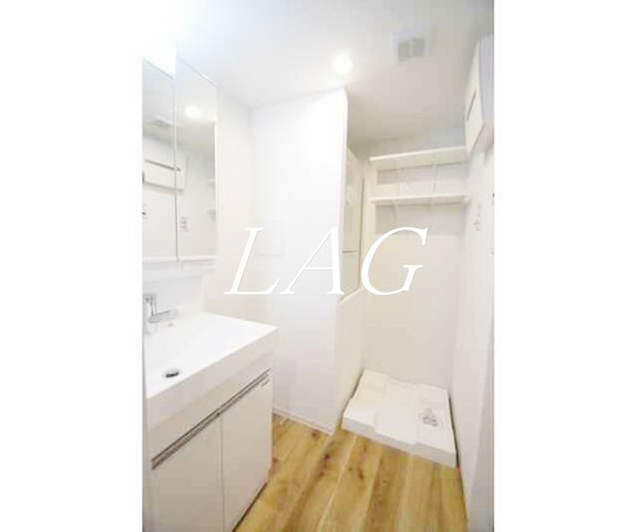 洗面設備　洗面台です。