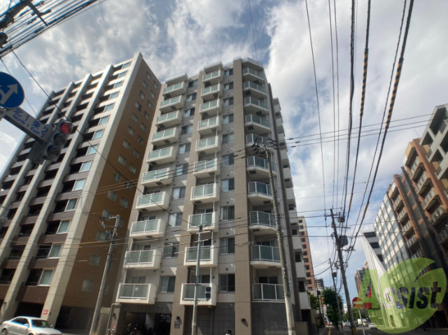 建物外観　札幌市中央区北二条東「レジディア北二条イースト３」